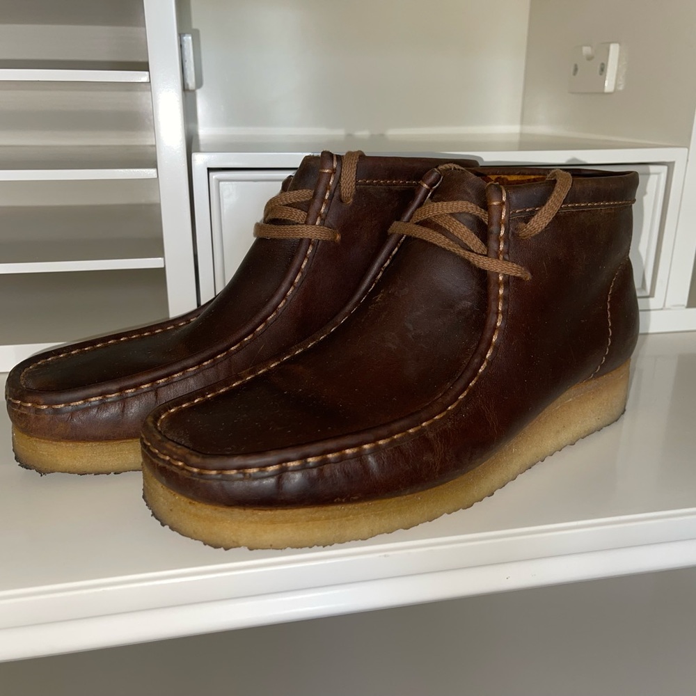 Clark’s Wallaby Boots - Size 9.5
